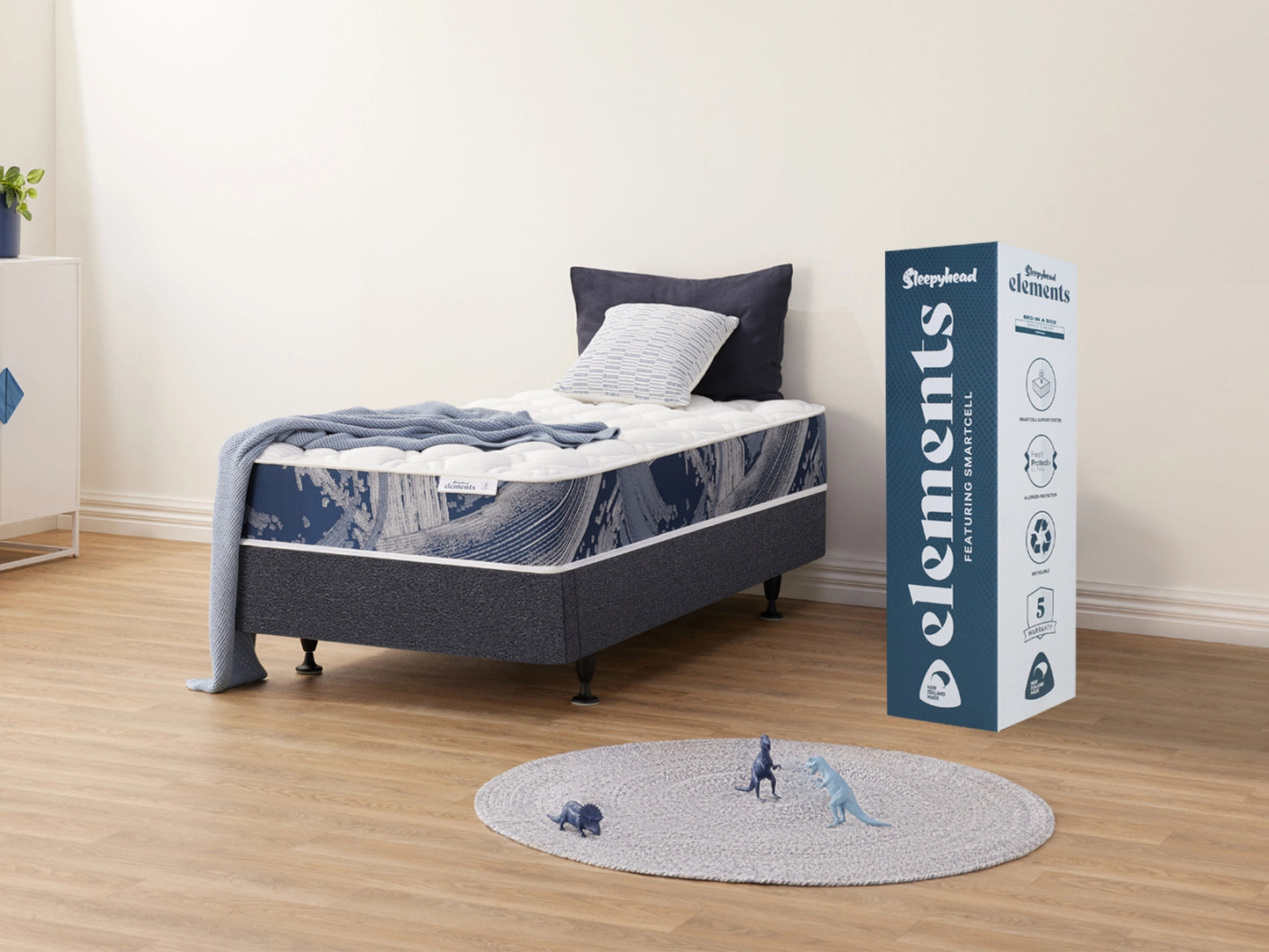 Sleepyhead Elements Wave 5 King Single Bed In A Box Mattress