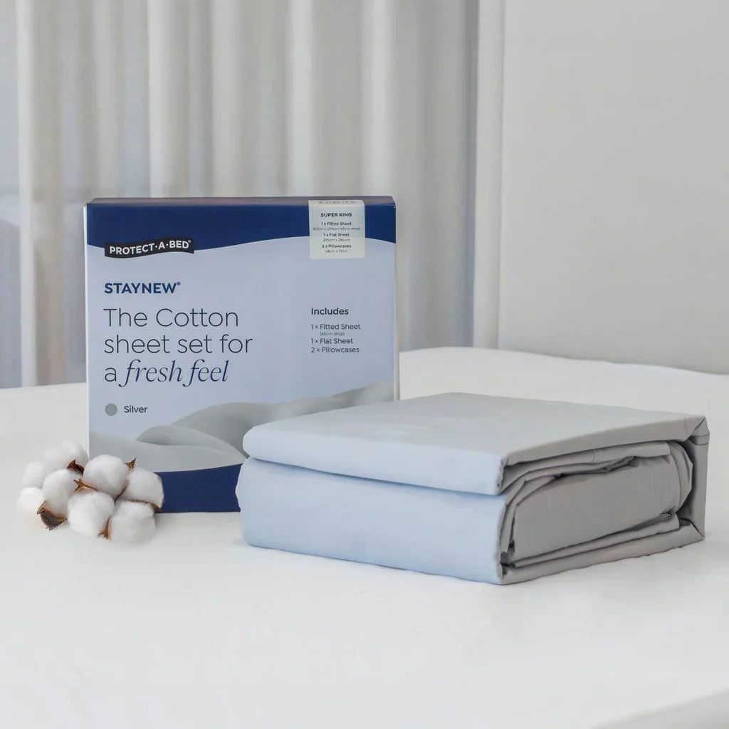 Protect-A-Bed Staynew Cotton Sheet Set